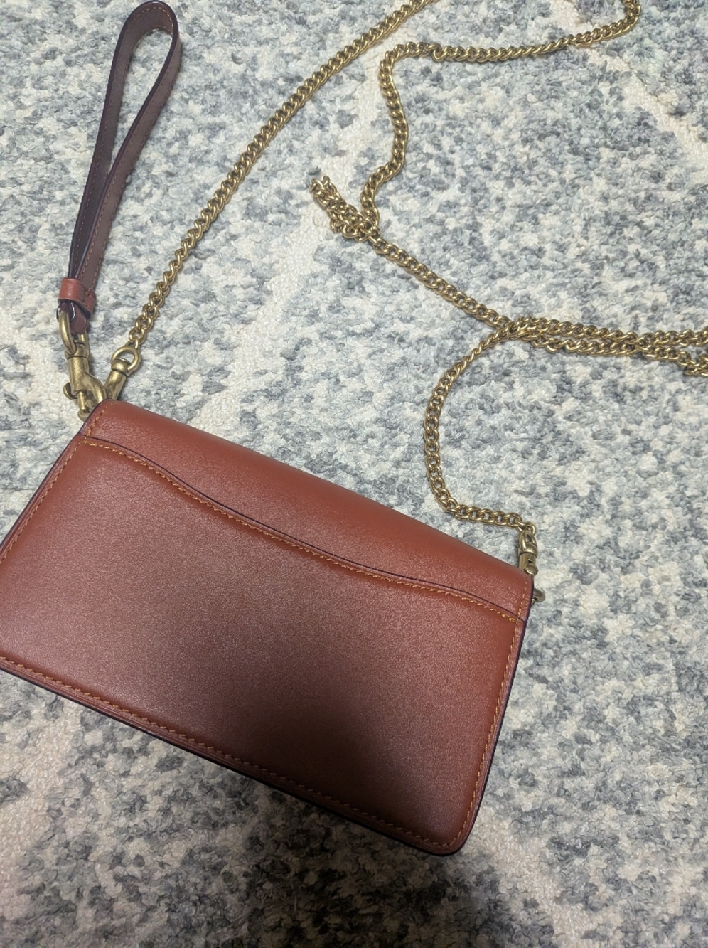 The Coach Tabby Chain Crossbody Wristlet BRAND NEW W/ Dust Bag - Picture 11 of 16